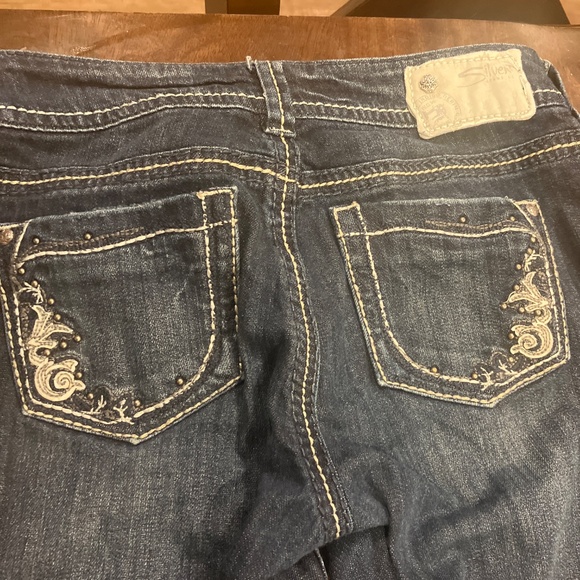 Sumo Slim Silver Jeans 26 X 33 - Picture 3 of 4